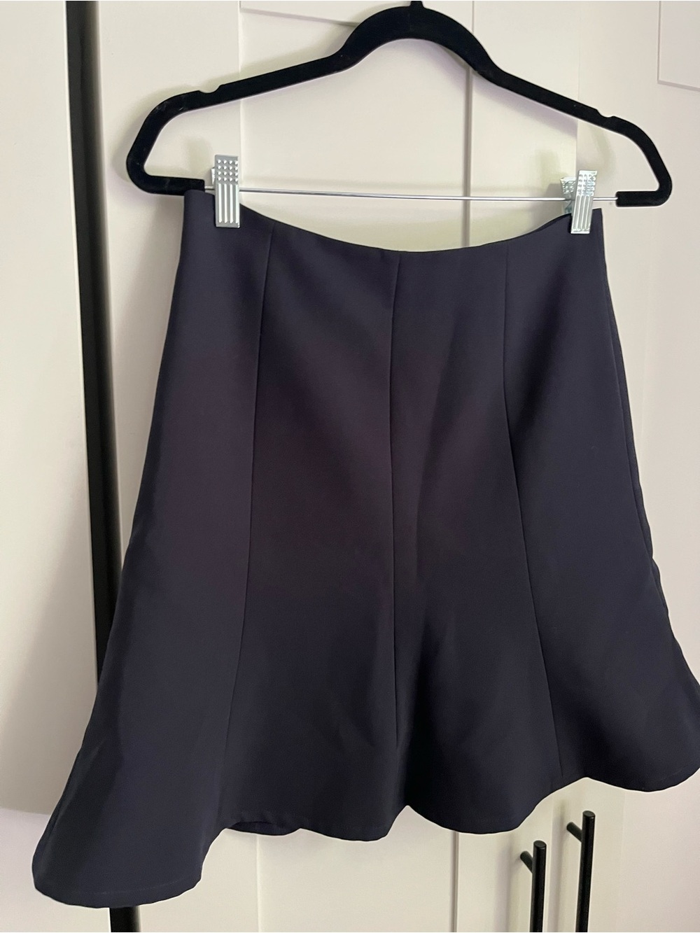 Ann Taylor Navy A-Line Skirt